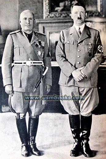 Il Duce Benito Mussolini, Adolf Hitler