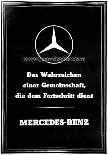 Mercedes-Benz advertising 1938