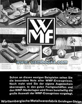 WMF advertising 1938