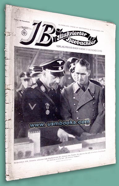 SS-Standarte Deutschland, Reichsfhrer-SS Heinrich Himmler, Rudolf Hess