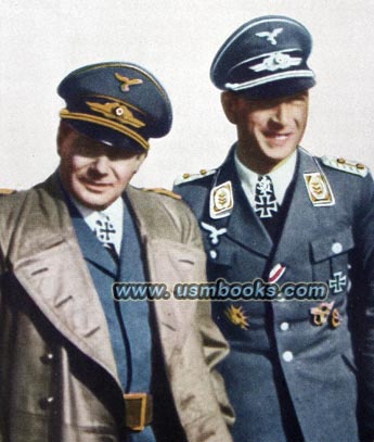 Generaloberts Ernst Udet and Luftwaffe Ace Werner Mlders