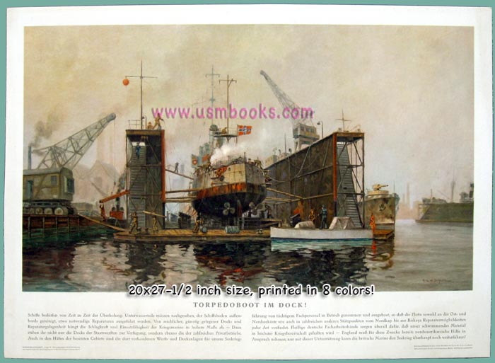 Fritz W. Schulz naval painting