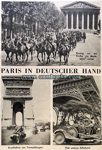Nazi Wehrmacht in Paris 1940