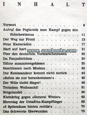 Luftwaffe book index
