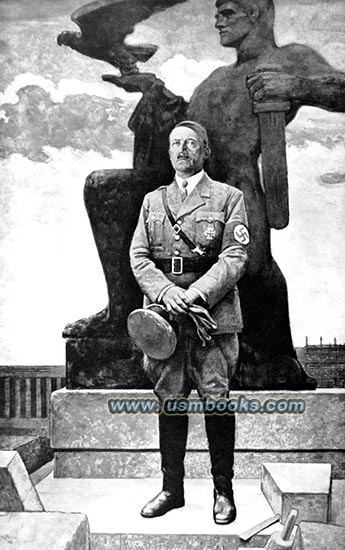 Adolf Hitler painting, Fritz Erler