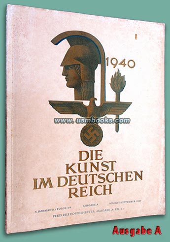 Die Kunst im deutschen Reich August/September 1940 Ausgabe A