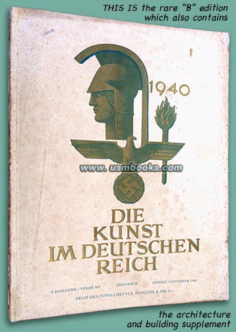 Die Kunst im deutschen Reich August/September 1940 AUSGABE B