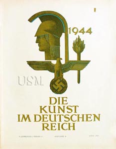 1944 Nazi art magazine