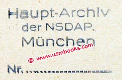 Haupt-Archiv der NSDAP
