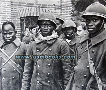 black French colonial POWs