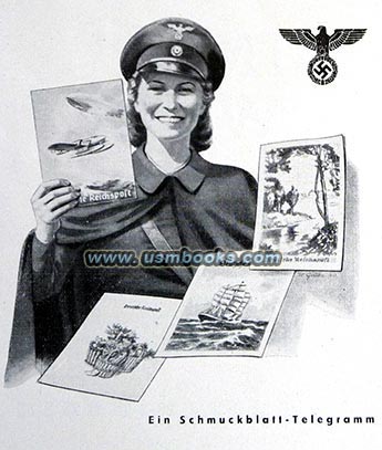 Nazi art telegrams Deutsche Reichspost