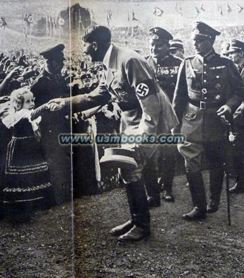 Hitler and Nazi generals at the Reichsparteitag Nuernberg 1933