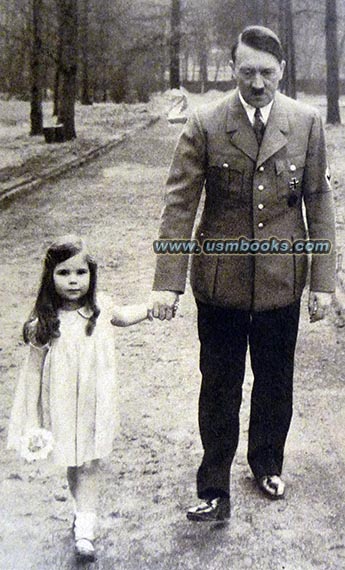 Adolf Hitler and Helga Goebbels