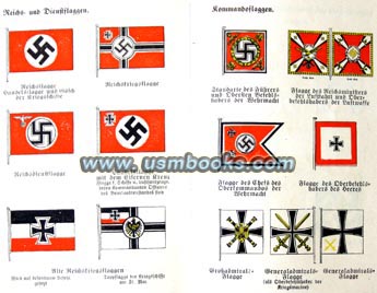 Nazi swastika flags