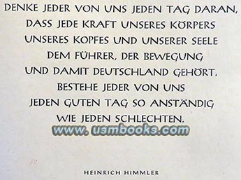 patriotic Himmler quote