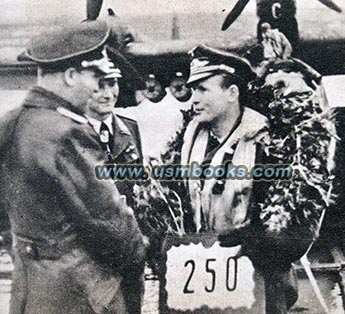 Hermann Goering, Nazi pilot 250 flights