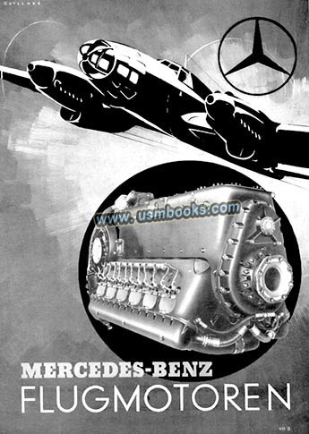 Nazi Mercedes-Benz airplane engines