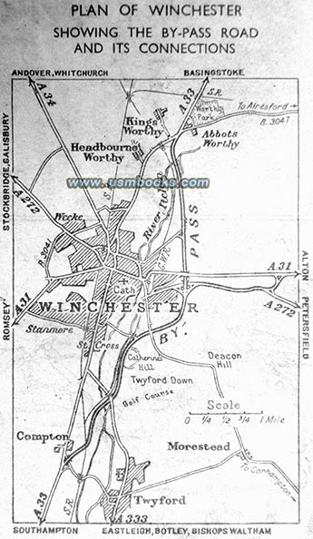 WW2 map southern England