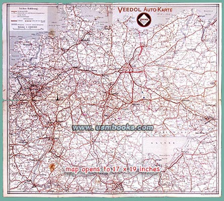 Westermann map of Nazi Germany