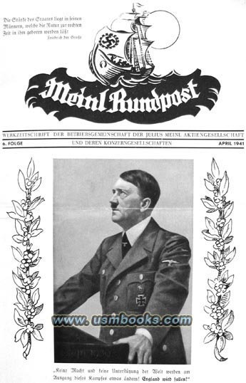 Adolf Hitler in the Meinl Rundpost