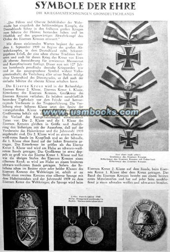 Nazi Honor Symbols