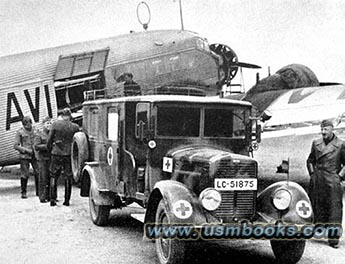 DRK truck and Ju52 plane