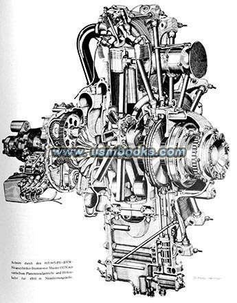 BMW 9-cylinder airplane engine