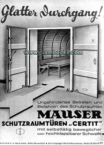 Mauser bunker doors