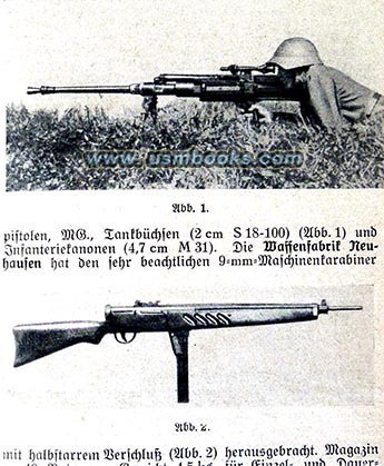 Nazi machine guns