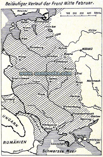 WW2 Nazi map Ukraine, Crimea