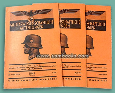 1944 Militrwissenschaftliche Mitteilungen