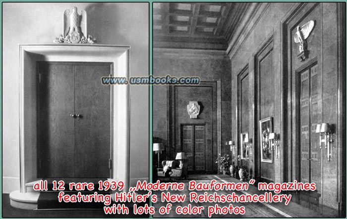 Moderne Bauformen Architecture Design S 1939 Die Neue Reichskanzlei In Berlin 1939
