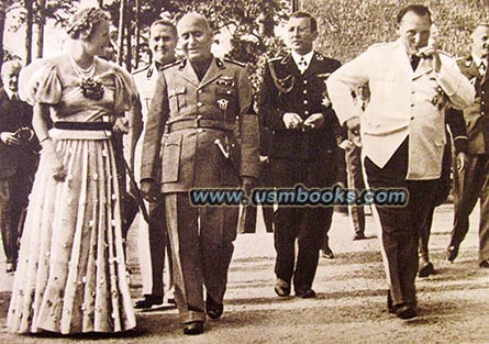 Mussolini, Hermann + Emmy Goering