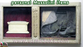 Mussolini's boots