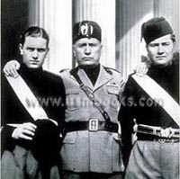 Bruno, Benito & Vittorio Mussolini