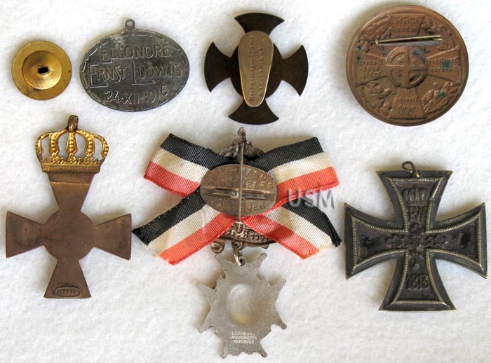 Third Reich badges, medls, pins