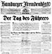 Der Tag des Führers 20 April 1939 Hamburger Fremdenblatt