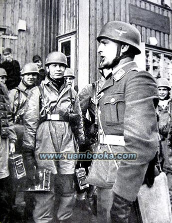 Nazi paratrooper helmets