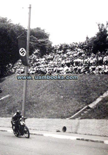 Nazi motorcycle race in berlin, August 1936