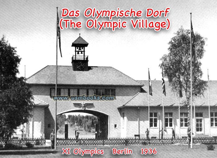Das Olympische Dorf XI. Olympiade Berlin 1936