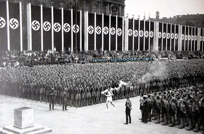 1936 Olympic flame Berlin