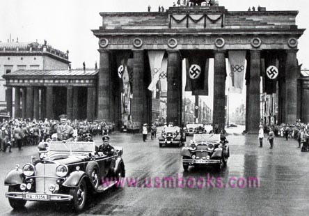 Brandenburg Gate Berlin 1936