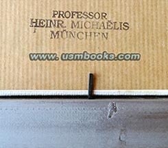 PROFESSOR HEINR. MICHAËLIS  MÜNCHEN