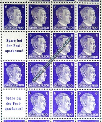 Adolf Hitler postage stamps