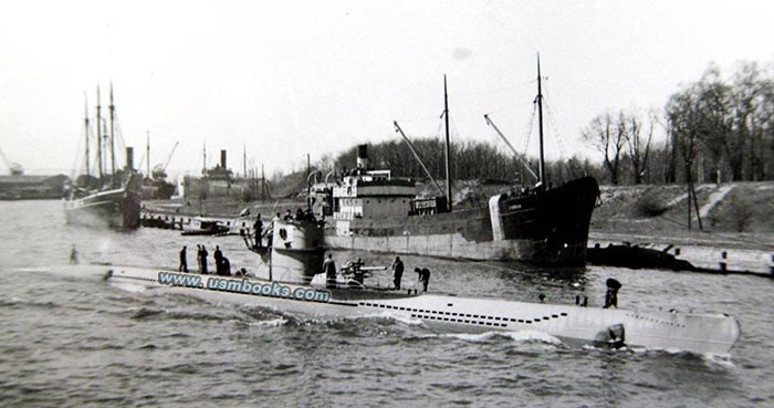 Nazi submarine in Danzig