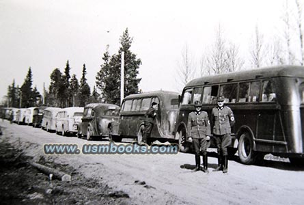 RAD troop transport in Finland