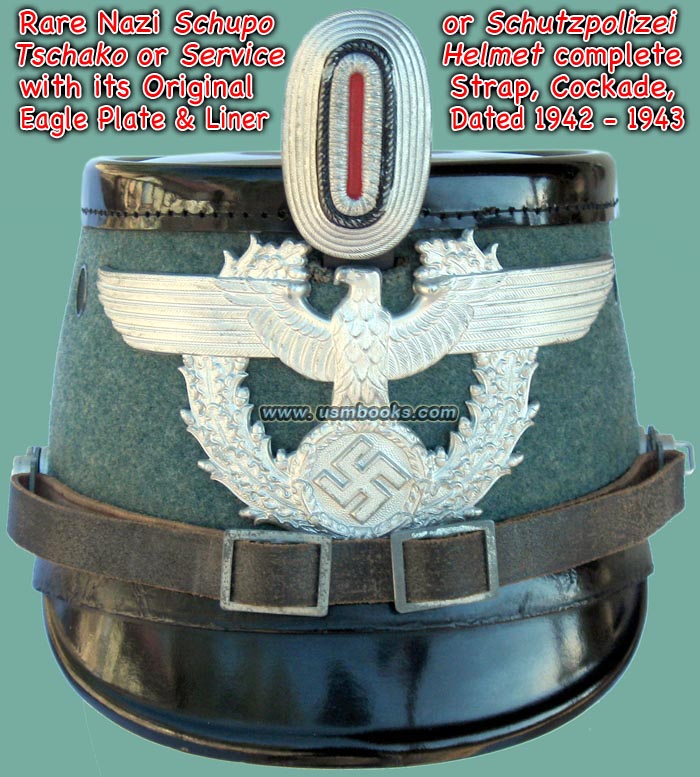 Nazi police helmet