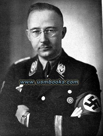 Heinrich Himmler, der Reichsfuehrer der SS und Chef der deutschen Polizei im Reichsministerium des Innern