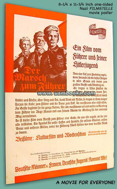 940 Hitler Youth film Der Marsch zum Führer 