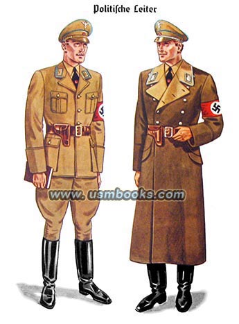 Nazi political leader uniform with PPK
